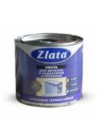 Краска Zlata белая акриловая термостойкая для радиаторов отопления 0,9 кг