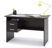 Письменный стол со встроенной тумбой 07.1, цвет дуб венге
