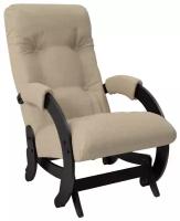 Кресло-качалка глайдер Модель 68 Венге, ткань Malta 03 А
