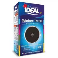 Краска IDEAL Teinture Textile для окрашивания тканей из хлопка, льна, вискозы и шелка, черная