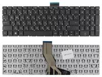 Клавиатура для ноутбука HP Pavilion 15-ab, 15-ak, 5-z, 15-au, 15-ae, 17-g Series. Плоский Enter. Черная, без рамки. PN: 809031-251.
