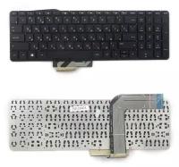 Клавиатура для ноутбука HP 15-v000, 15-p000, 17-f000, HP 15-k Series. Плоский Enter. Черная, без рамки. PN: SG-59680-XUA.