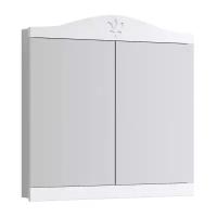 Шкаф-зеркало 85 см, белый, Aqwella Франческа FR0408