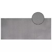 Облицовка радиатора (сетка декоративная) алюминий, 100 х 40 см, черная, ячейки 10мм х 4мм