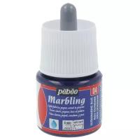 PEBEO Marbling Краска для техники Эбру 45 мл 130-004 синий ультрамарин