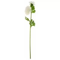 Цветок искусственный пион длина 58см, белый Lefard (283-610)