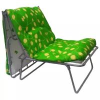 Кровать-кресло Лира зелено-белый