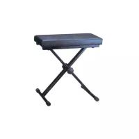 NordFolk NPS2 стул для пианино с регулировкой высоты, 490-580 мм., складной, сталь/кожзам, черн