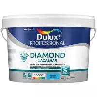 Краска акриловая Dulux Diamond Фасадная Гладкая влагостойкая матовая
