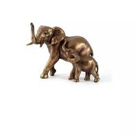Фигурка декоративная AR Слоны - мама и малыш, 21х13х17 см