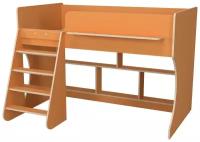 Кровать чердак Р436 Капризун 2 оранжевый