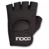Перчатки для фитнеса женские INDIGO неопрен IN200 Черный S