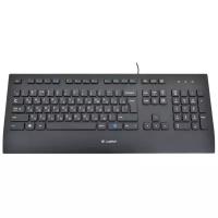 Клавиатура Logitech Corded Keyboard K280e Black USB