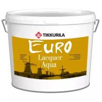 Лак Tikkurila Euro Lacquer Aqua полуглянцевый (2.7 л)