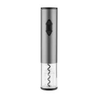 Электрический штопор автоматический для вина, извлекатель пробок от батареек Vertex, серый