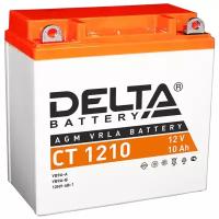 Мото аккумулятор DELTA Battery CT 1210 (YB9A-A / YB9-B / 12N9-4B-1)