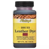 Fiebing's Краска для кожи Leather dye Dark red