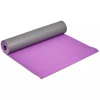 Коврик для йоги и фитнеса Bradex SF 0690, 173*61*0,6 см, двухслойный фиолетовый