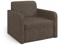Кресло-кровать Куба велюр коричневый
