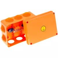 Распределительная коробка Gusi Electric С3В1510 КУП наружный монтаж 150x110 мм оранжевый