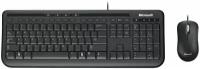 Клавиатура и мышь Microsoft Wired Desktop 600 Black USB