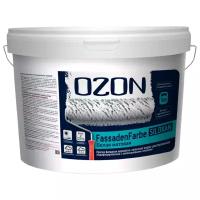 Краска акриловая OZON FASSADENFARBE SILOXAN влагостойкая матовая