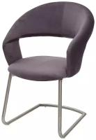 Стул-кресло на скобе VILLUS Grey Fabric (HY-HABABA12) ткань, M-CITY