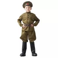 Карнавальный костюм для детей Фабрика Бока Костюм на 9 мая сержант детский, 122-134 см