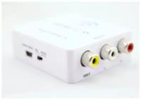 Активный конвертер / адаптер / переходник от HDMI на RCA (тюльпаны, колокольчики) BSPC-HDMI2RCA