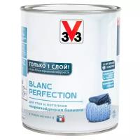 Краска V33 Blanc Perfection для стен и потолков моющаяся матовая