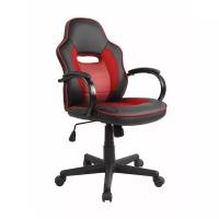 Компьютерное кресло EasyChair 659 TPU игровое, обивка: искусственная кожа, цвет: черный/красный