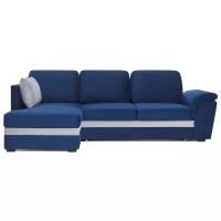 Угловой диван Пиррогрупп Милан угол: слева, размер: 260х165 см, спальное место: 216х152 см, обивка: ткань, velvet blue