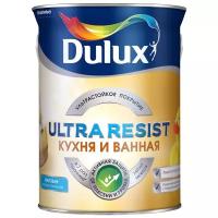 Краска акриловая Dulux Ultra Resist Кухня и ванная влагостойкая моющаяся матовая