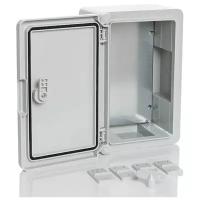 PP3001; Пластиковый шкаф с монт. панелью, IP65. УХЛ1., 200х300х130, непрозрачная дверца