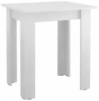 Стол обеденный Нераскладной "Классика мини", белый шагрень, 60х70х75 см