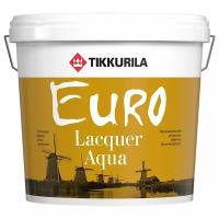 Лак Tikkurila Euro Lacquer Aqua матовый (2.7 л)