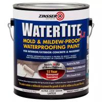 Краска латексная Zinsser Watertite-LX влагостойкая моющаяся