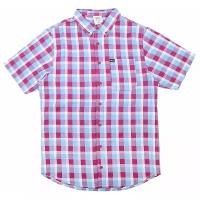 Рубашка K1X размер S белый/голубой/розовый