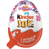 Шоколадное яйцо Kinder Joy Infinimix с игрушкой, серия для девочек, 20 г