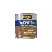 Лак Rustins Quick Dry Coloured Varnish полуматовый водорастворимый