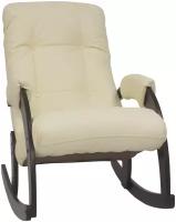 Кресло-качалка Модель 67, Венге, экокожа Dundi 112