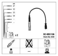 Провода в/в MB W169/245 RC-MB1106, NGK, 6349