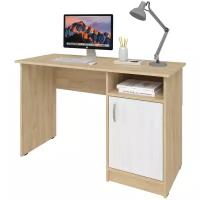 Письменный стол СитиМебель Хит-5, ШхГ: 100х50 см, цвет: венге цаво/дуб молочный