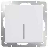Выключатель 1-полюсный Werkel WL01-SW-1G-2W-LED,10А, белый