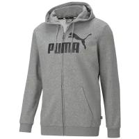 Толстовка Puma Ess Big Logo Fz Hoodie Tr Серый L 58670003