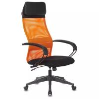 Кресло Easy Chair сетка/ткань оранжевый, пластик